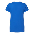 M&O Women's Gold Soft Touch T-Shirt - Royal - Back