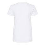 M&O Women's Gold Soft Touch T-Shirt - White - Back