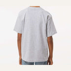 M&O Youth Gold Soft Touch T-Shirt - Athletic Grey - On Model Back