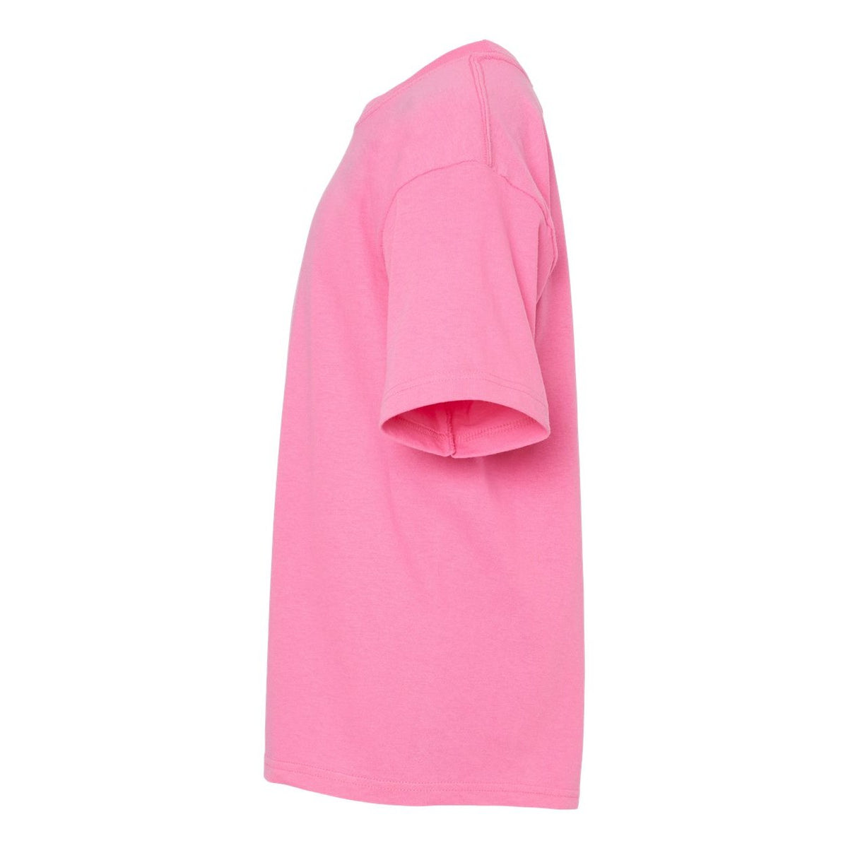M&O Youth Gold Soft Touch T-Shirt - Azalea - Direct Side
