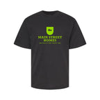 M&O Youth Gold Soft Touch T-Shirt - Black - Front