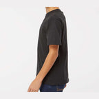 M&O Youth Gold Soft Touch T-Shirt - Black - On Model Side