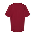 M&O Youth Gold Soft Touch T-Shirt - Cardinal Red - Back