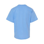 M&O Youth Gold Soft Touch T-Shirt - Carolina Blue - Back
