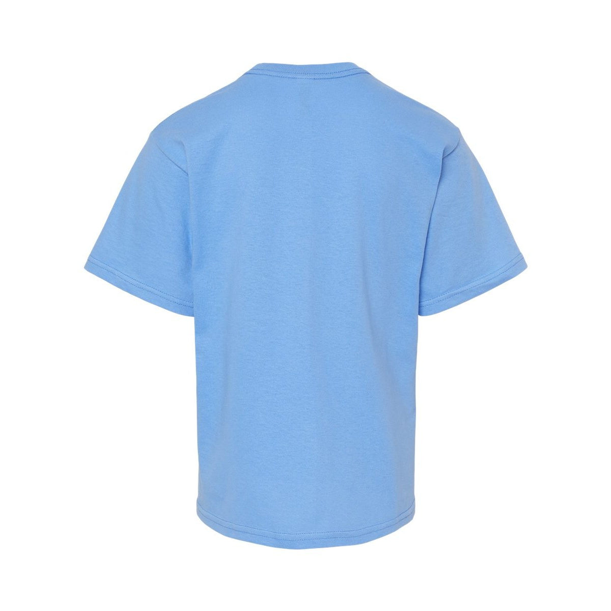 M&O Youth Gold Soft Touch T-Shirt - Carolina Blue - Back
