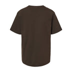 M&O Youth Gold Soft Touch T-Shirt - Chocolate - Back