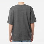 M&O Youth Gold Soft Touch T-Shirt - Dark Heather - On Model Back