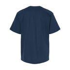 M&O Youth Gold Soft Touch T-Shirt - Deep Navy - Back