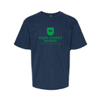 M&O Youth Gold Soft Touch T-Shirt - Deep Navy - Front