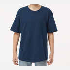 M&O Youth Gold Soft Touch T-Shirt - Deep Navy - On Model Front