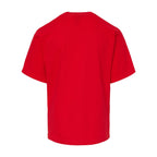 M&O Youth Gold Soft Touch T-Shirt - Deep Red - Back