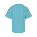 M&O Youth Gold Soft Touch T-Shirt - Diving Blue - Back