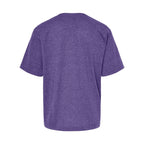 M&O Youth Gold Soft Touch T-Shirt - Heather Purple - Back