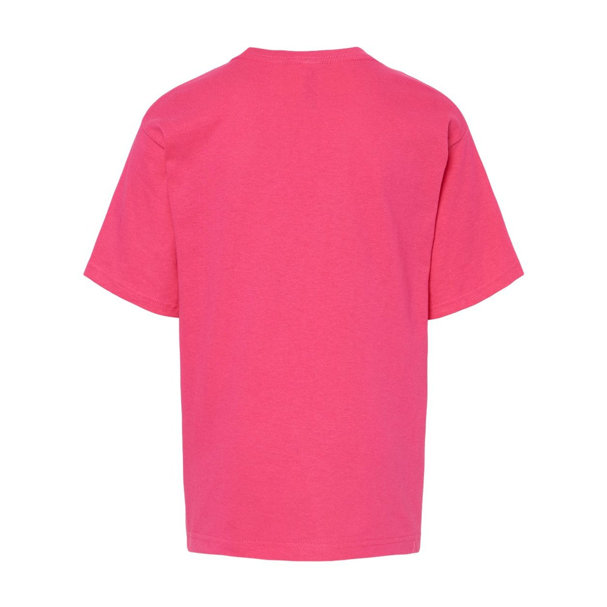 M&O Youth Gold Soft Touch T-Shirt - Heliconia - Back