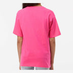 M&O Youth Gold Soft Touch T-Shirt - Heliconia - On Model Back