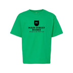 M&O Youth Gold Soft Touch T-Shirt - Irish Green - Front