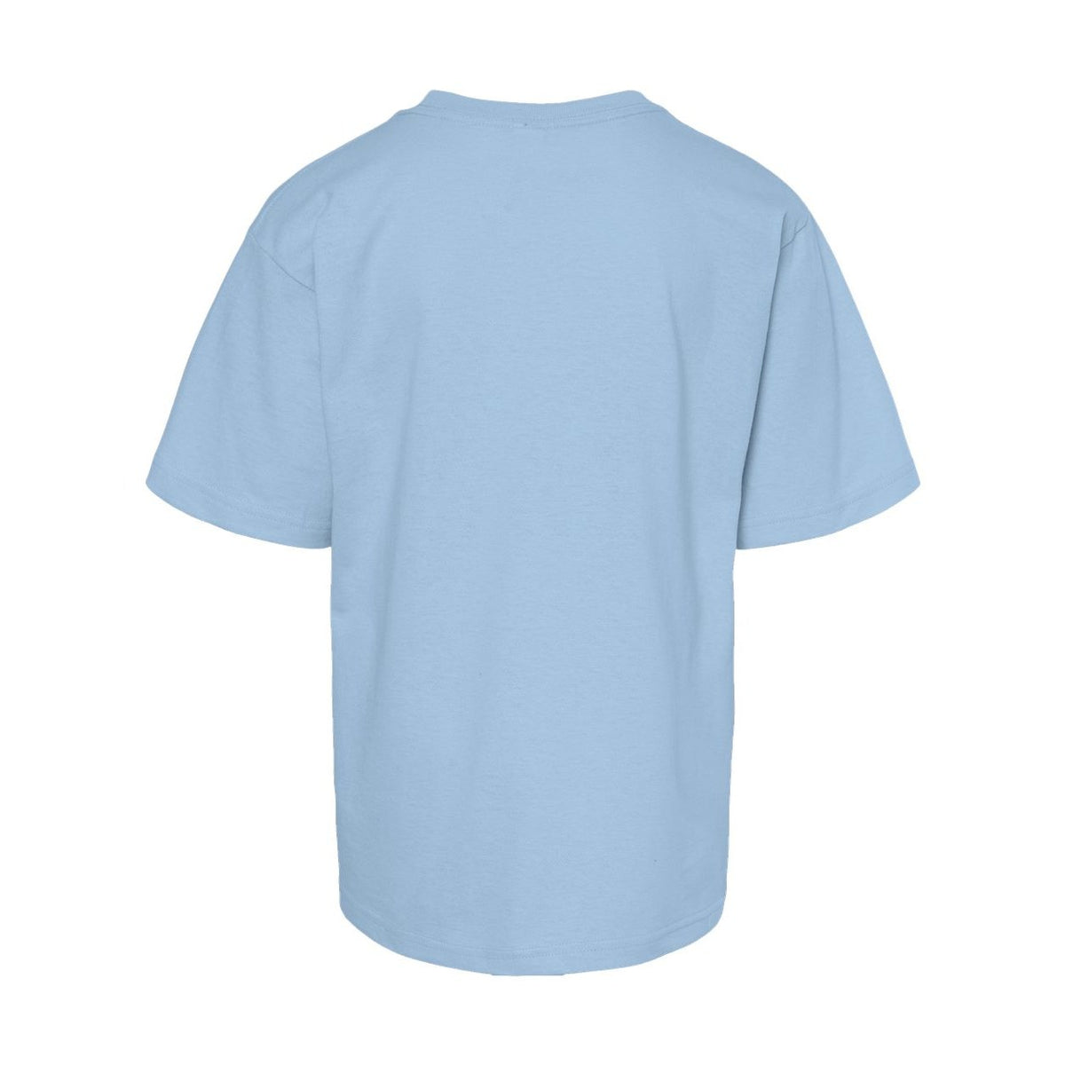 M&O Youth Gold Soft Touch T-Shirt - Light Blue - Back