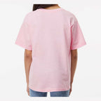 M&O Youth Gold Soft Touch T-Shirt - Light Pink - On Model Back