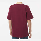 M&O Youth Gold Soft Touch T-Shirt - Maroon - On Model Back