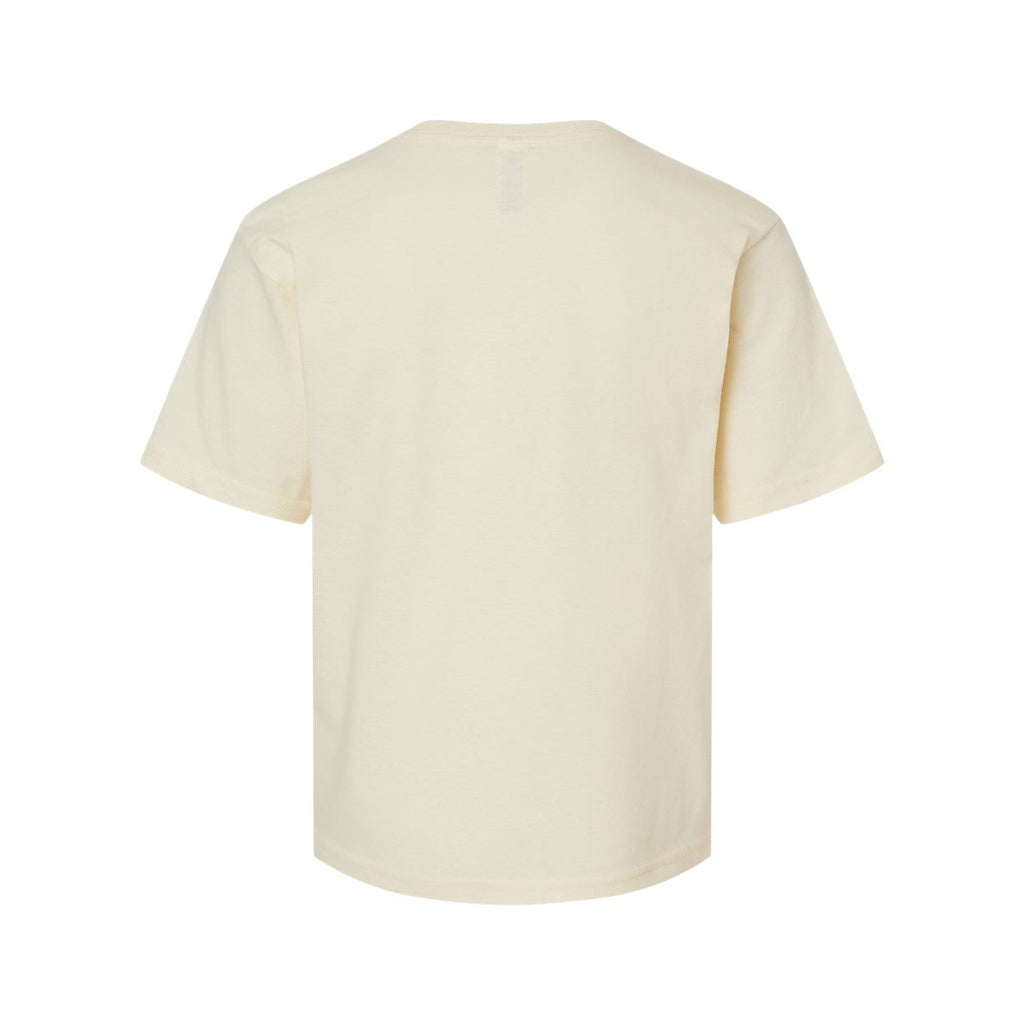 M&O Youth Gold Soft Touch T-Shirt - Natural - Back