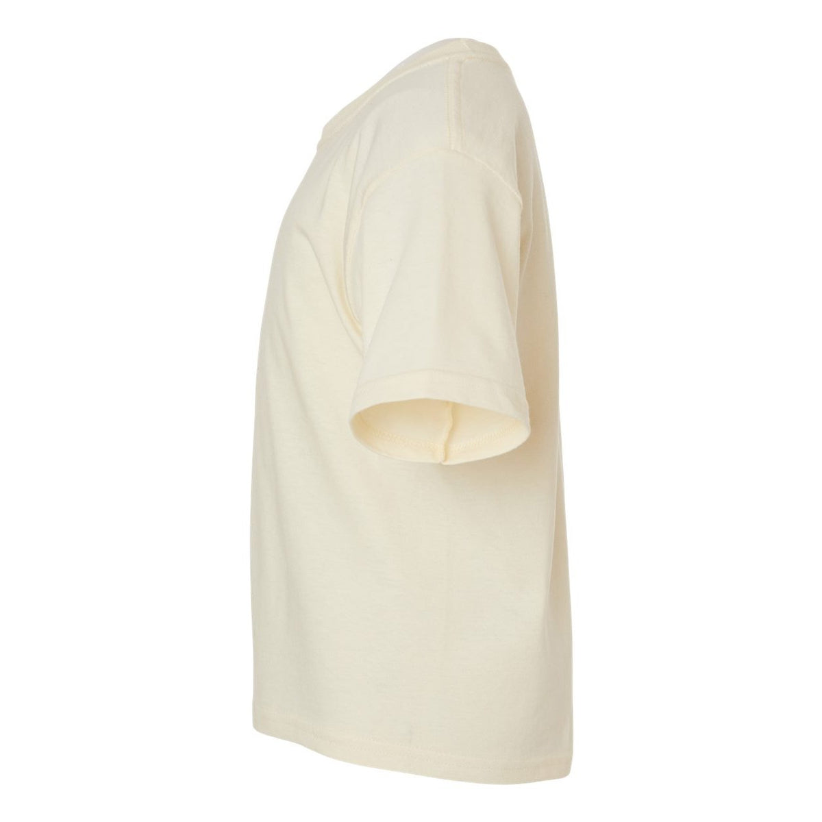 M&O Youth Gold Soft Touch T-Shirt - Natural - Direct Side