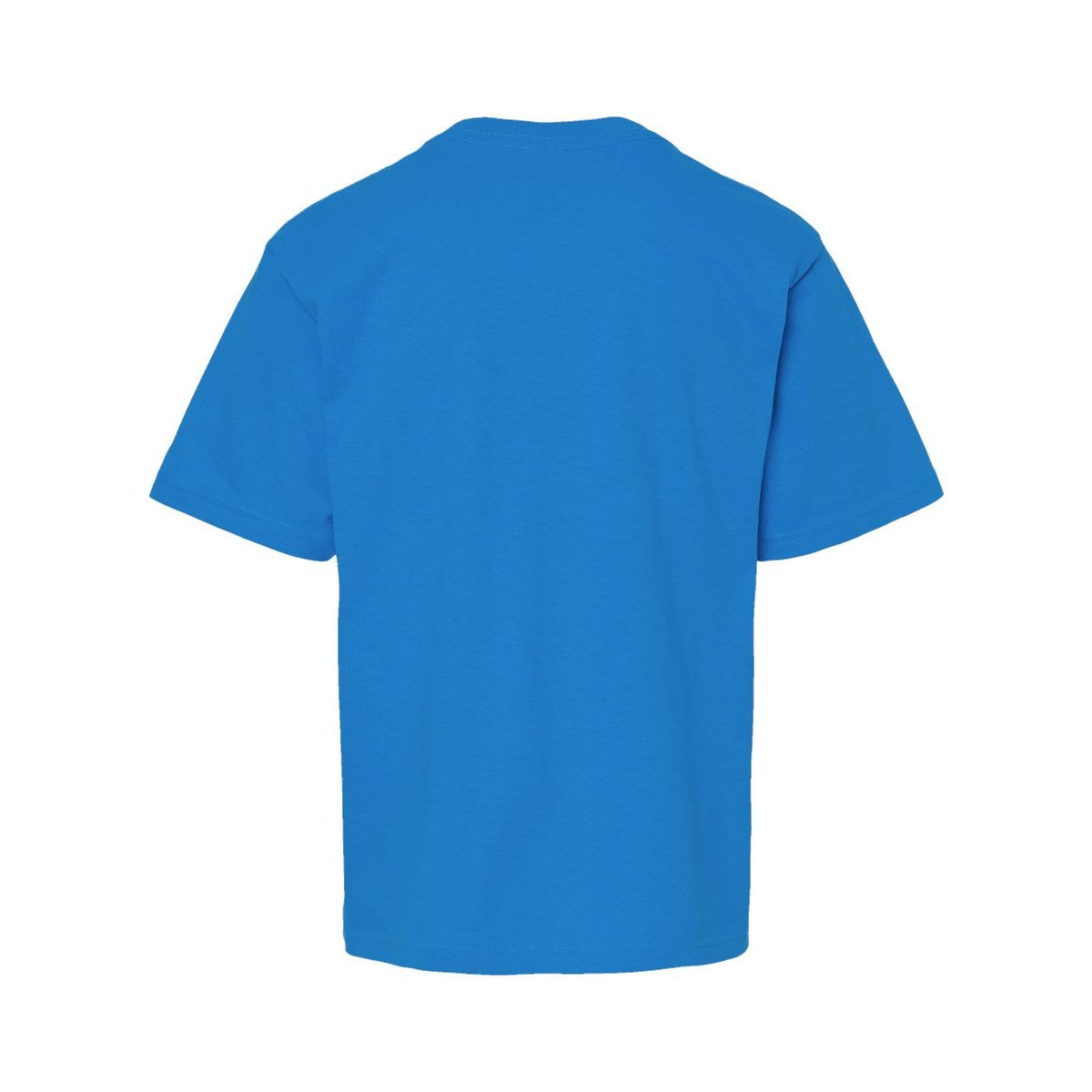 M&O Youth Gold Soft Touch T-Shirt - Ocean Blue - Back