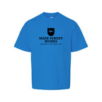 M&O Youth Gold Soft Touch T-Shirt - Ocean Blue - Front
