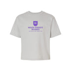 M&O Youth Gold Soft Touch T-Shirt - Platinum - Front