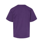 M&O Youth Gold Soft Touch T-Shirt - Purple - Back