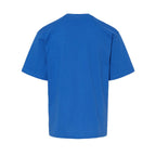 M&O Youth Gold Soft Touch T-Shirt - Royal - Back