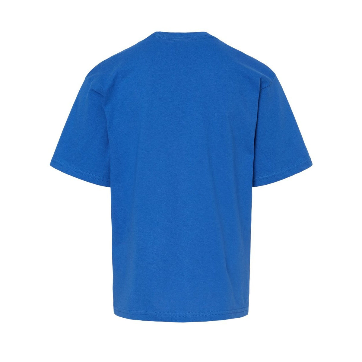 M&O Youth Gold Soft Touch T-Shirt - Royal - Back