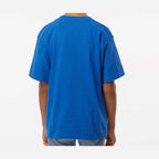 M&O Youth Gold Soft Touch T-Shirt - Royal - On Model Back