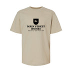 M&O Youth Gold Soft Touch T-Shirt - Sand - Front