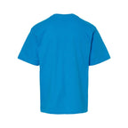 M&O Youth Gold Soft Touch T-Shirt - Turquoise - Back