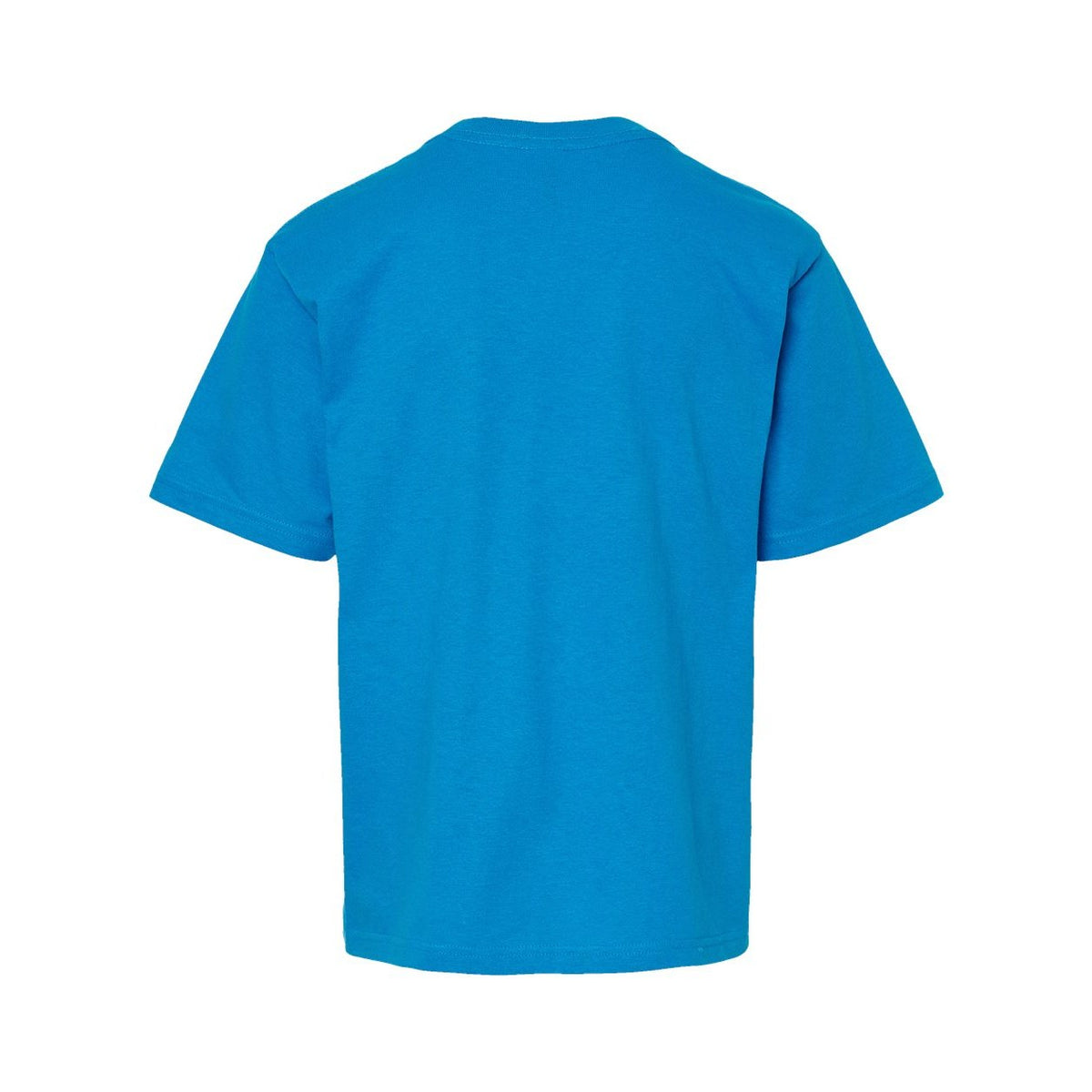 M&O Youth Gold Soft Touch T-Shirt - Turquoise - Back