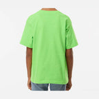 M&O Youth Gold Soft Touch T-Shirt - Vivid Lime - On Model Back