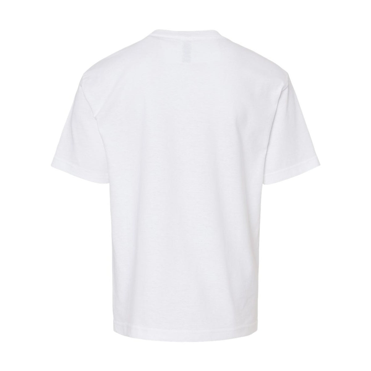 M&O Youth Gold Soft Touch T-Shirt - White - Back
