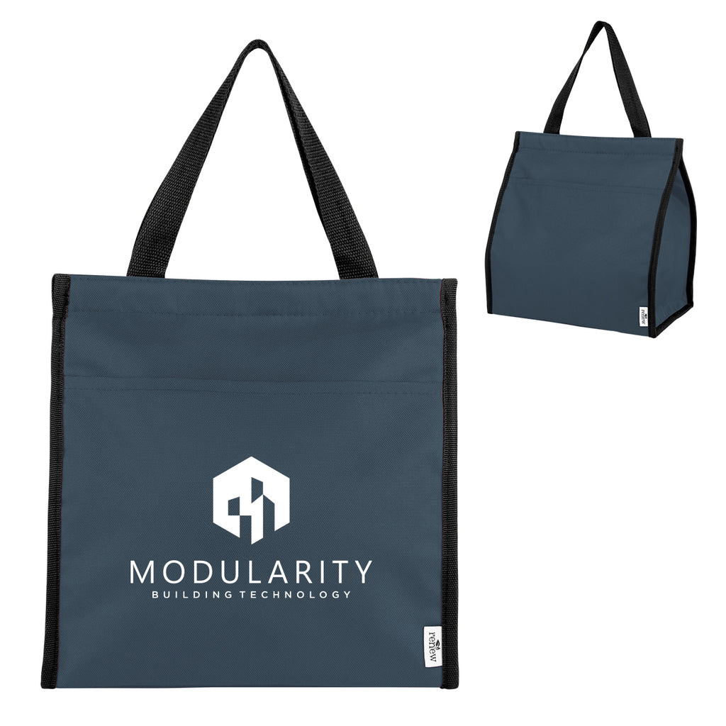 Mable Cooler Bag for 6 Cans - Navy - Silk Screen