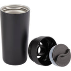 Maddie Tumbler with Leakproof 360 Lid, 16 oz - Black - Propped