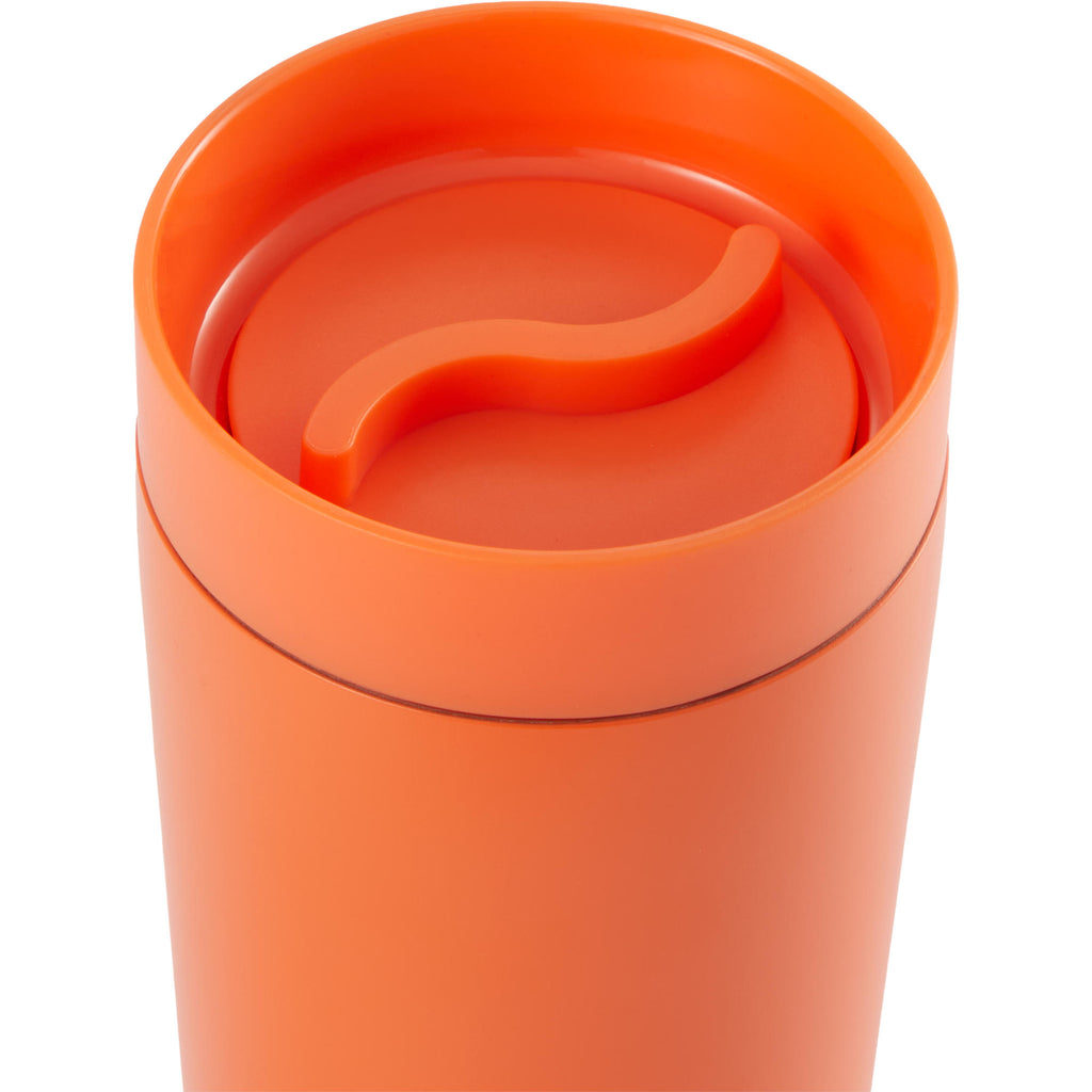 Maddie Tumbler with Leakproof 360 Lid, 16 oz - Orange - Detail