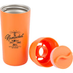 Maddie Tumbler with Leakproof 360 Lid, 16 oz - Orange - Front