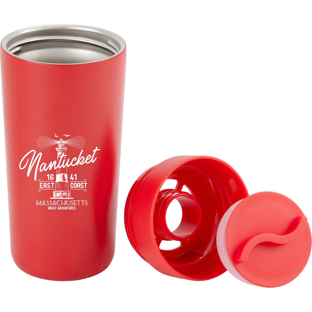 Maddie Tumbler with Leakproof 360 Lid, 16 oz - Red - Front