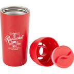 Maddie Tumbler with Leakproof 360 Lid, 16 oz - Red - Front