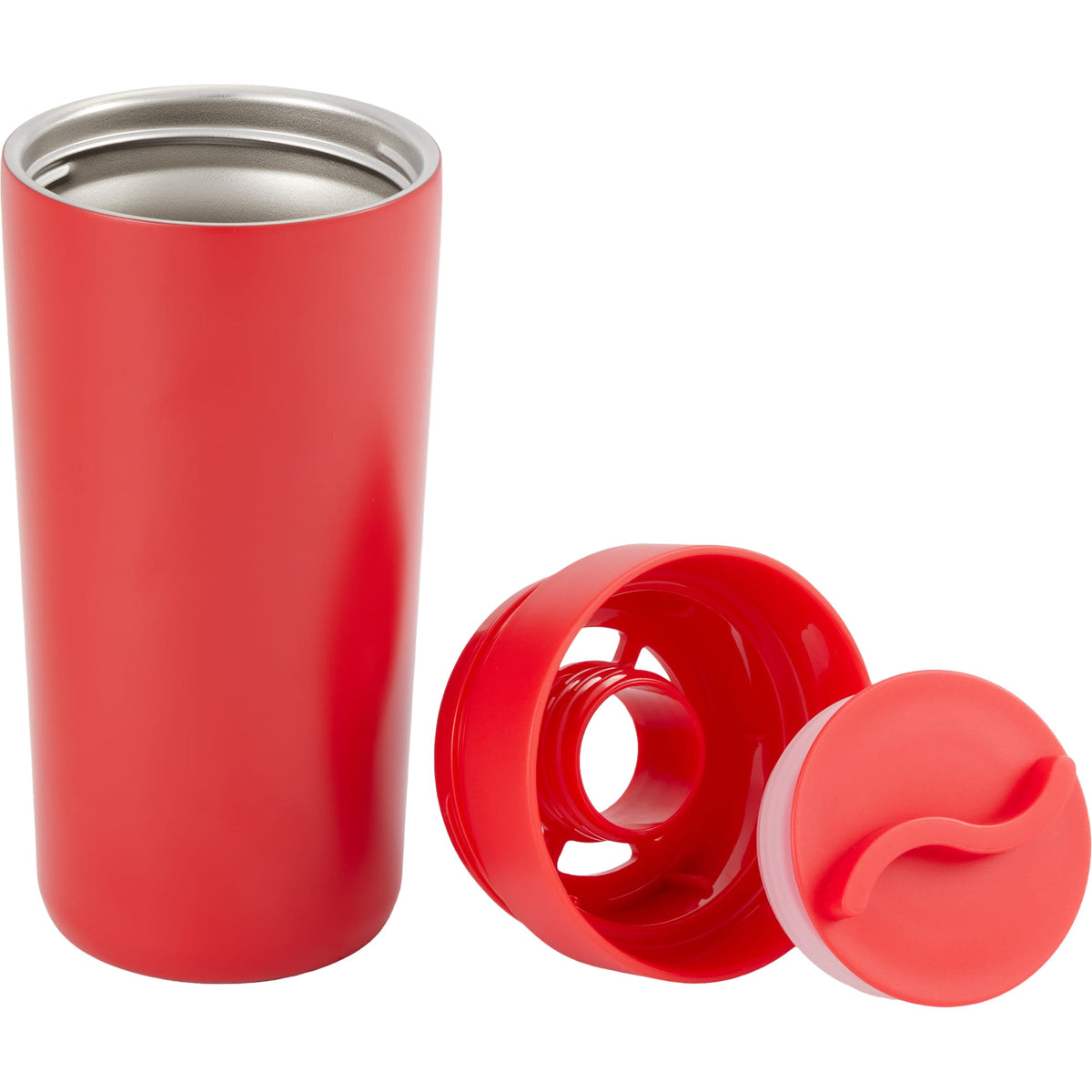 Maddie Tumbler with Leakproof 360 Lid, 16 oz - Red - Propped