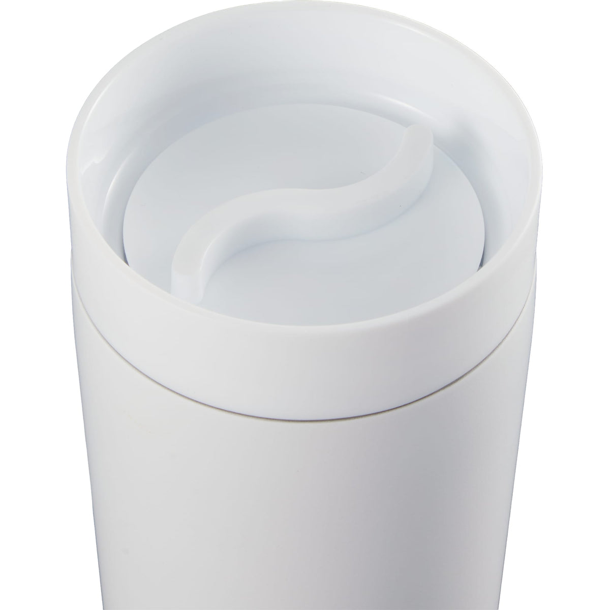 Maddie Tumbler with Leakproof 360 Lid, 16 oz - White - Detail 2