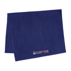 Madeira Cotton Beach Towel, Mid-Weight Embroidery - Dark Blue - Colorbrite