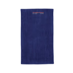 Madeira Cotton Beach Towel, Mid-Weight Embroidery - Dark Blue - Embroidery