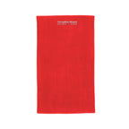 Madeira Cotton Beach Towel, Mid-Weight Embroidery - Red - Embroidery