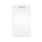 Madeira Cotton Beach Towel, Mid-Weight Embroidery - White - Embroidery