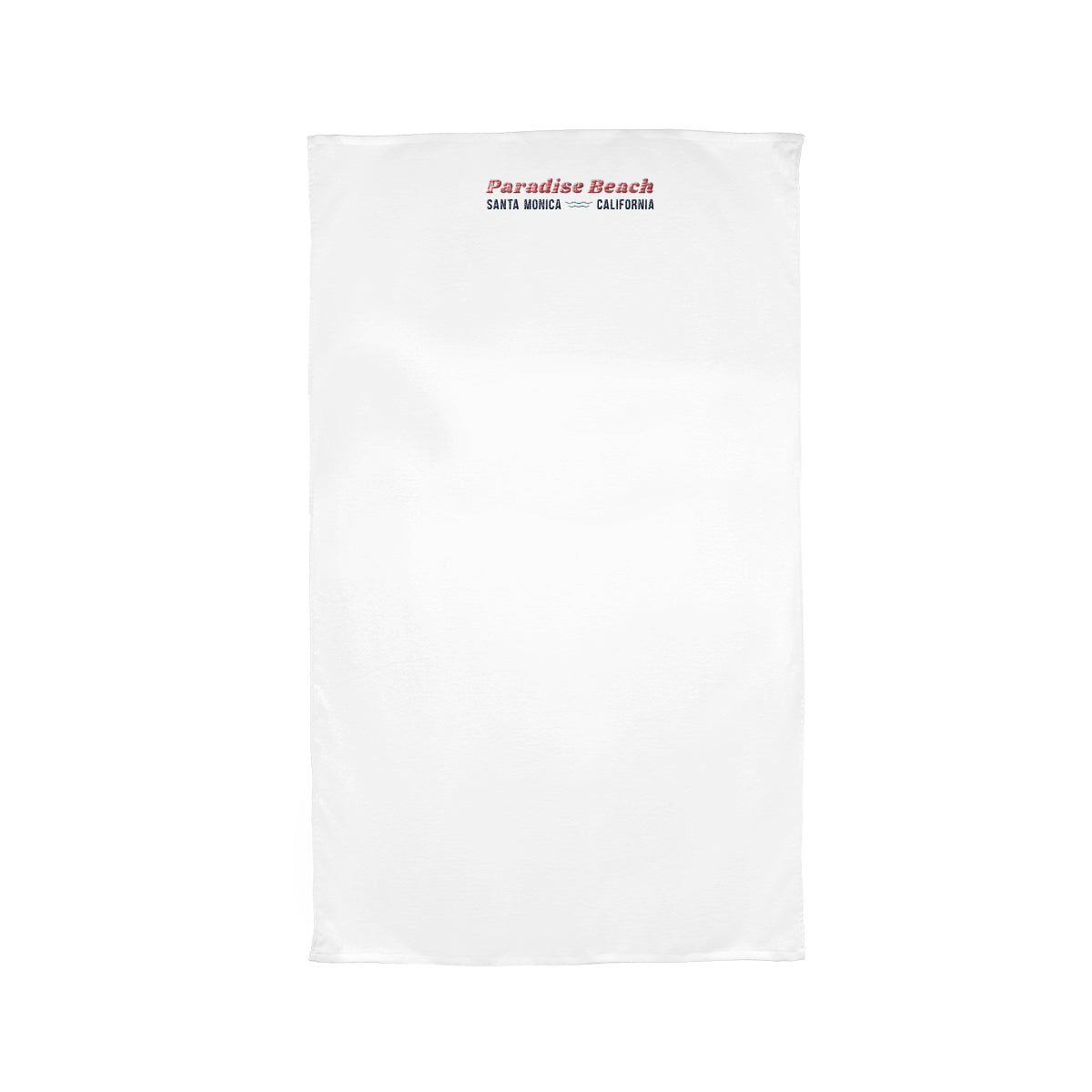 Madeira Cotton Beach Towel, Mid-Weight Embroidery - White - Embroidery